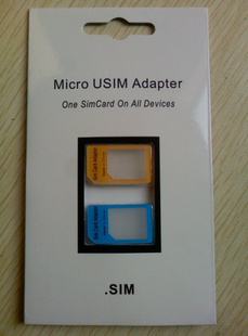 MICROSIM还原卡套,复原卡套,IPHONE4卡套,