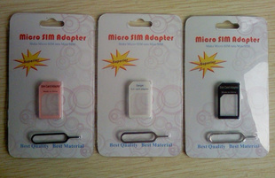 品好的MICROSIM还原卡套,IPHONE4卡套,配取卡1PCS