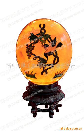 鸵鸟蛋工艺品(图)
