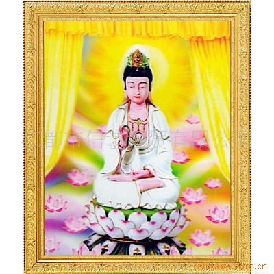 GY112特大立体画佛像工艺画(品)新奇特