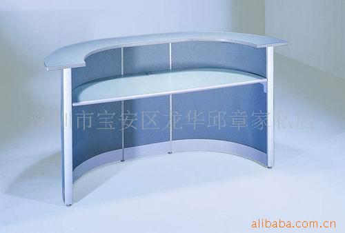 屏风办公家具前台办公台电脑台铁台家具