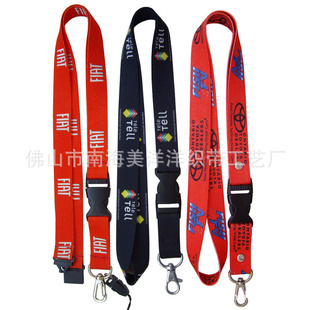 生产手机挂绳,展会挂绳,胸卡挂绳,热转印丝印挂绳出口品
