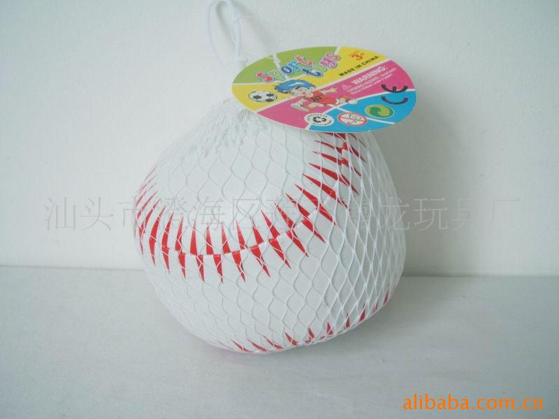 4寸棒球,新棒球,橡胶棒球体育运动休闲礼品