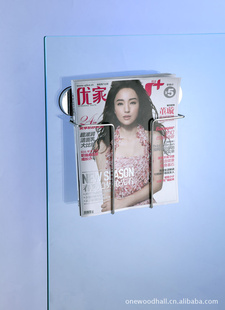 金属吸盘书刊架,吸盘书刊架,不锈钢吸盘书刊架,书刊架