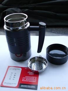 批发珍水带柄真空杯办公杯礼品杯茶杯