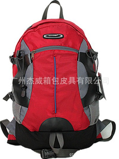 户外运动包古威登红休闲户外运动包潮流双肩登山包