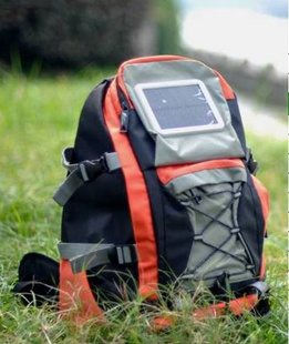 太阳能背包SolarBackpack太阳能登山包充电背包