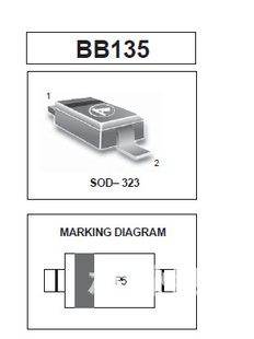 NXP高频管BB135(P5)