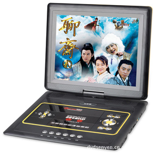 厂家198A19.8寸移动DVD/EVD/RMVB/3D高清播放器
