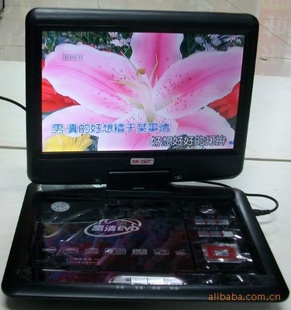 先科13.2寸便携式电视移动DVDHEVD.液晶电视/游戏/USB/SD