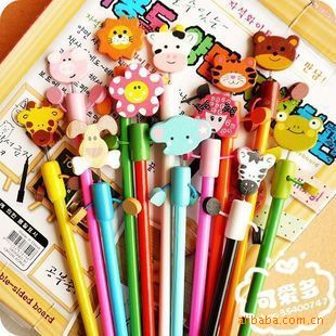 动物铅笔广告赠品促销品创意家居新奇特礼品批发学生文具