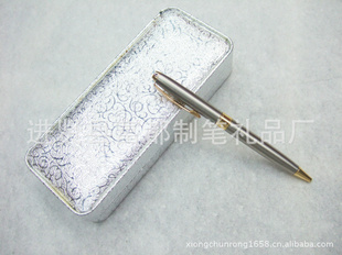 金属笔精致丝网金属笔-转动金属笔-旋动金属-可做LOGO