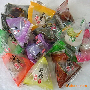 台湾进口食品|竹叶屋散装麻薯|台湾特产|食品批发