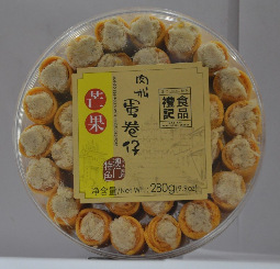 批发进口食品澳门礼记紫菜肉松蛋卷仔系列