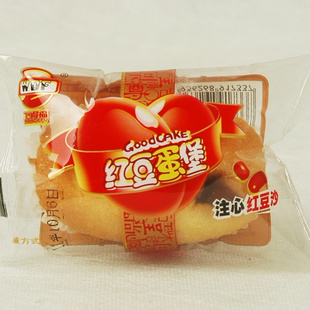散货红豆蛋糕净重2.5千克/箱约35克/个约70个/箱