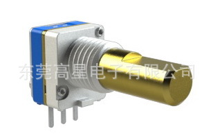 8MM卧式旋转编码器-适用对讲机、音响、玩具