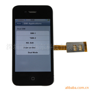 ƻֻ˫ͨdualSIMCARDiPhone4Gͨ˫֧ͨ