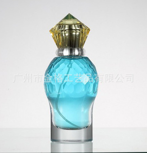 水晶香水瓶批发,仿水晶香水瓶50ml,玻璃香水瓶