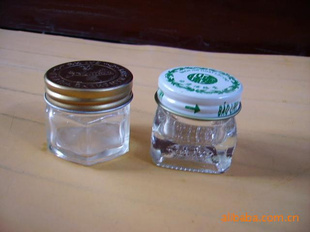 玻璃瓶,活络膏玻璃瓶,玻璃瓶,瓶盖