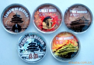 玻璃箱贴,马口铁箱贴,滴胶箱贴,EVA磁性贴