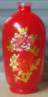 加工玻璃瓶喷涂烤花