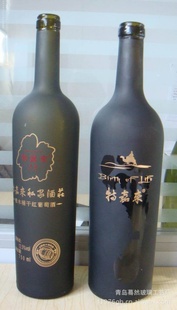 加工红酒瓶丝印烤花