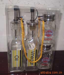 烤花调味瓶套装油瓶胡椒瓶套装椒盐瓶