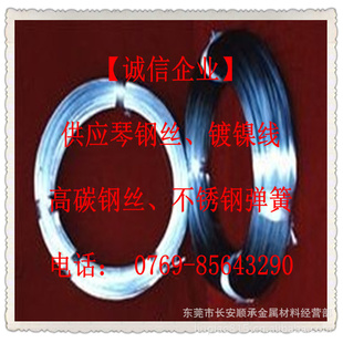 镀镍弹簧钢丝厂家批发,镀镍弹簧钢丝出厂价格(图)