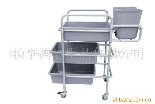 酒店用品-便携式大号餐盘收集