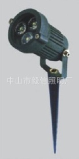 3W草坪插地灯,大功率LED3W插地射灯,LED户外草坪插地灯具