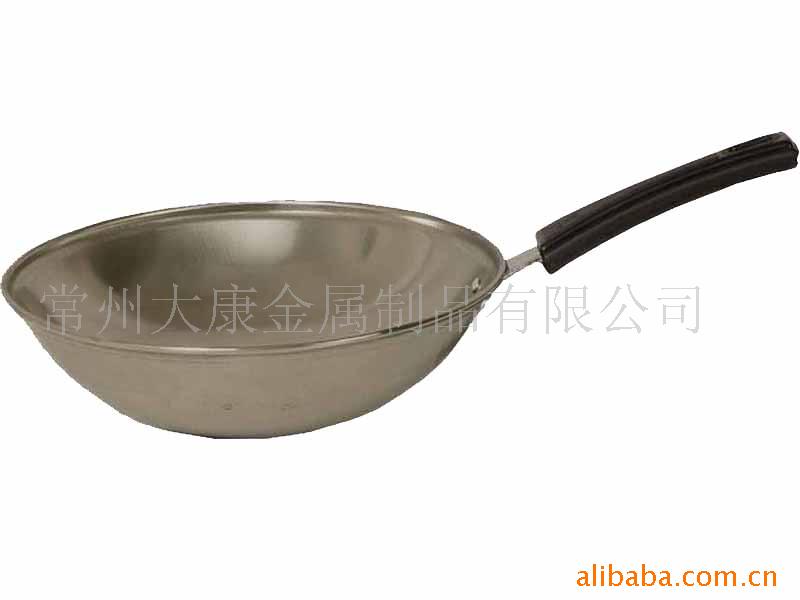 无涂层真不锈健康纯铁锅炒锅锅具