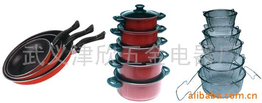 铁制不粘锅炊具.炒锅,蛋糕模