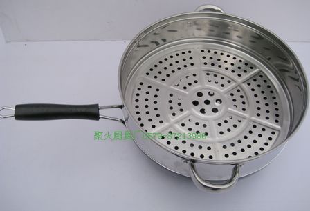 钛金生态锅蒸神套锅一分蒸套锅铝锅无*不沾锅生产