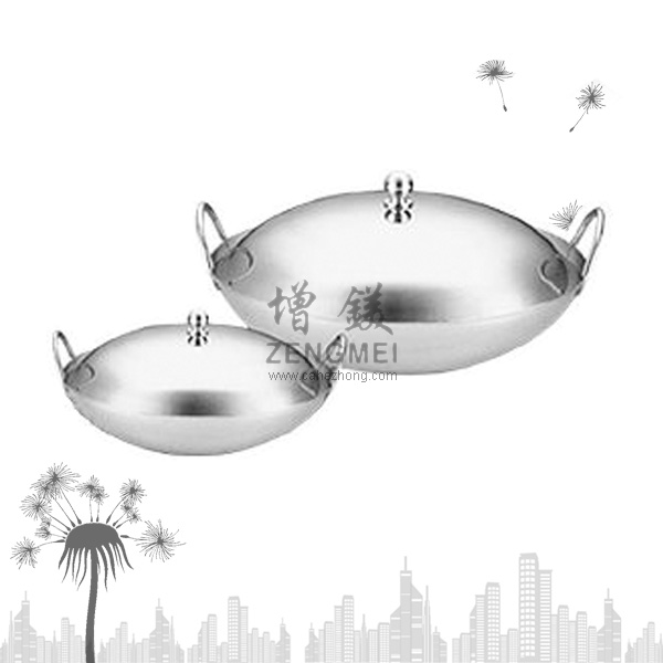 厂家特价!供应不锈钢炊具--炒锅