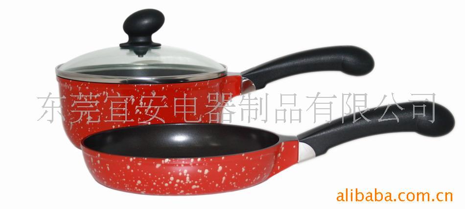 炊具、煎锅、汤锅套装、中国款抗菌锅具(图)
