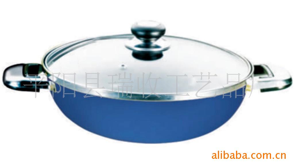 搪瓷锅、炒锅、精美耐用锅、防锈锅、蒸煮锅、奶锅