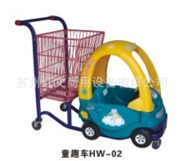 厂家直销童趣车欢乐版儿童购物车超市童趣购物车