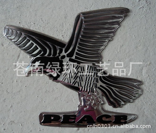 PVC立体车贴,3D金属感车贴,软立体车贴,个性车标贴