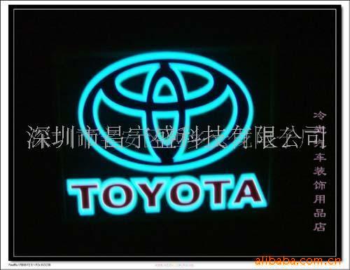 发光车标,EL彩贴,EL,冷光片(图)