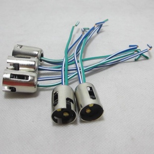 LED灯座1157P21W/5W塑料灯座1156单触倒车灯双触点刹车灯底座