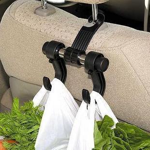 车用大挂钩汽车挂钩双挂钩椅背挂钩插卡吸塑包装