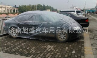 汽车防护产品重复使用喷漆车衣,塑料车衣全新上市,火中
