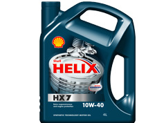 壳牌HelixHX7,5w40,壳牌蓝喜力4L