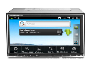 ׿Android2.3DVDGPS/Bluetooth/1080pMovie/DVB-T