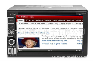 6.2''صGPS/DVB-T/ATSC/ISDB-T/WIFI/3G