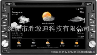 6581GA汽车DVD安卓系统电脑播放器6.2寸