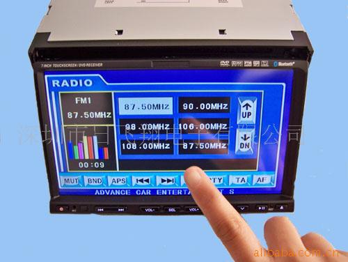 7寸车载DVD,车载GPS,车载DVD播放机