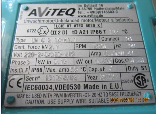 AVITEQSRA-C100/01-1-1