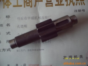 、耐磨辽宁大棚卷帘机齿轮轴