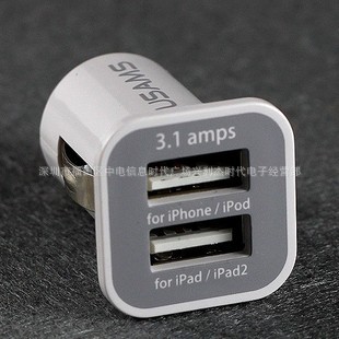 usamsiPad2iPhone5G4GP1000˫USB䳵س3.1A